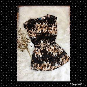 Derek Lam - Design Nation Abstract Tunic/Romper S